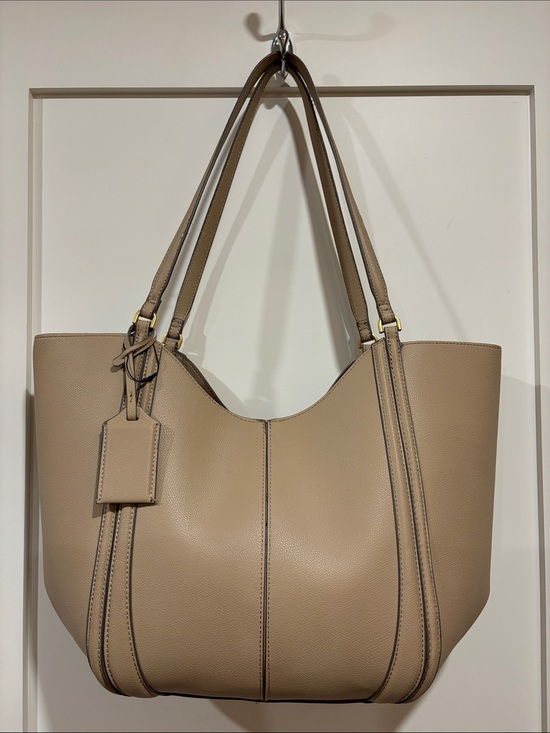 Zara Handbags - Zara Maxi Shopper bag in light tan